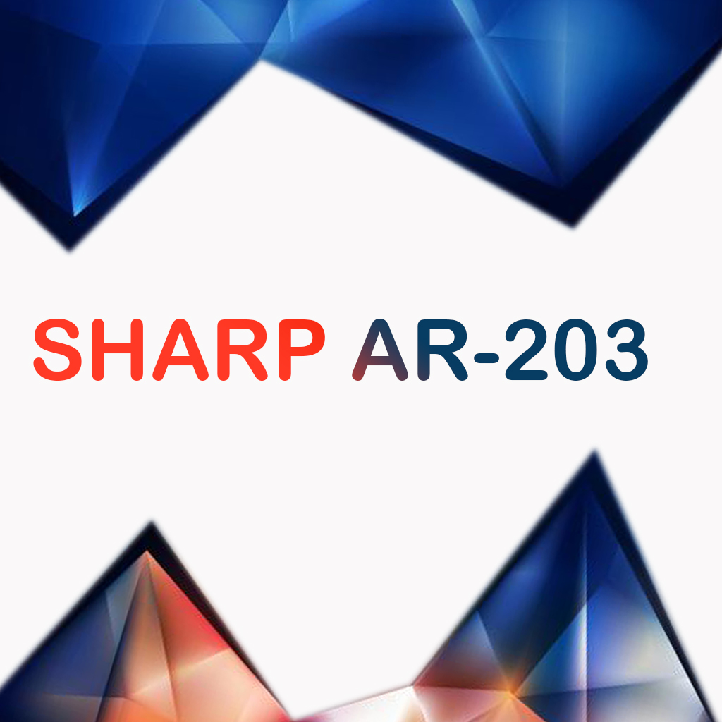 سرویس منوال کپی شارپ SHARP AR-203